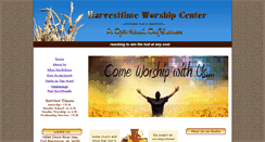 Desktop Screenshot of harvesttime-worshipcenter.org